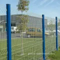 China Green PVC Coated Welded Wire Mesh Fence Manufactory